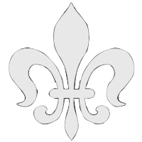 Fleur de lis fill Icon