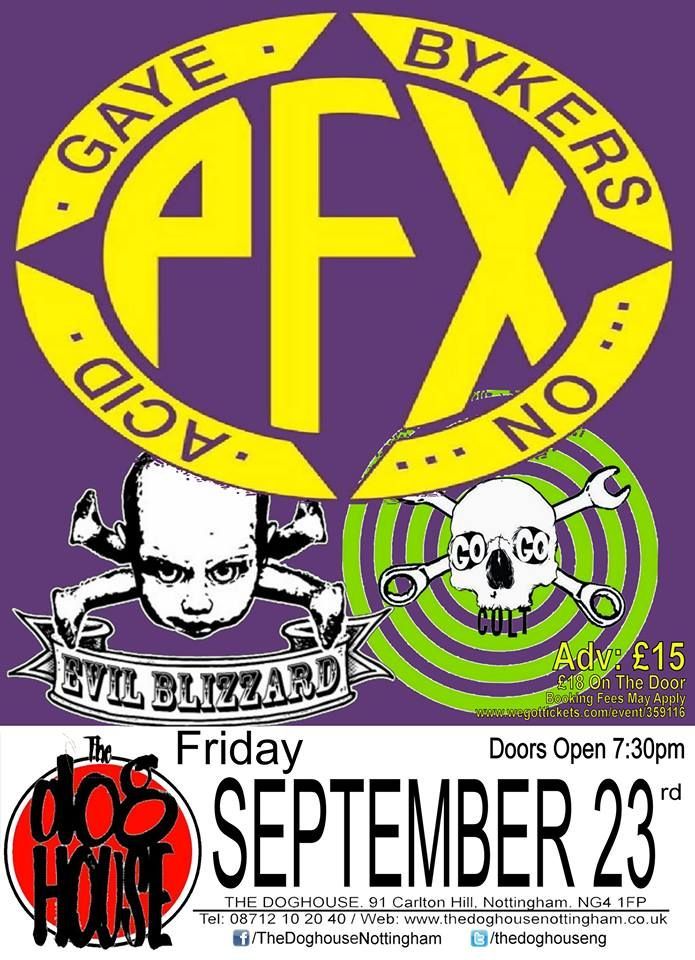 A poster for a concert on september 23