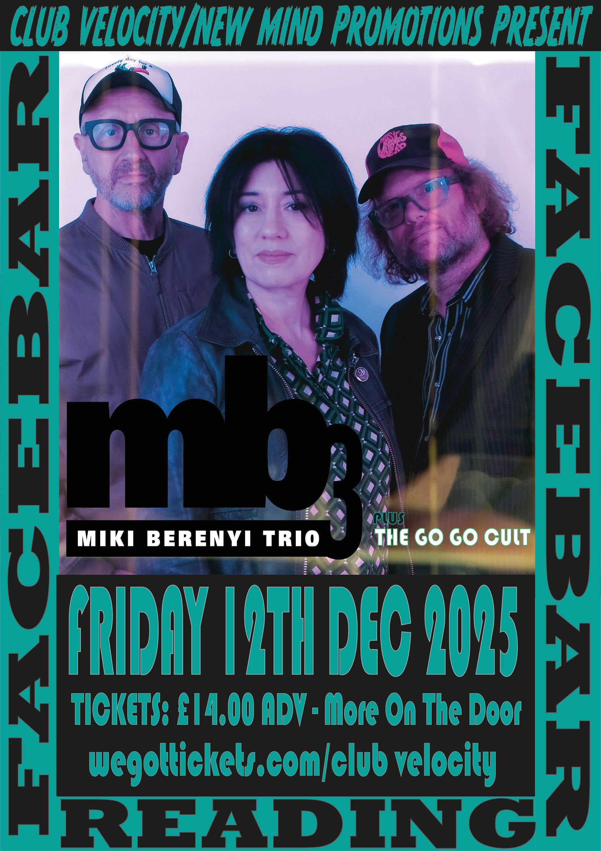 A poster advertises a concert on friday december 18th