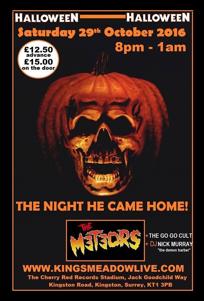 A poster for halloween on saturday 29th october 2016