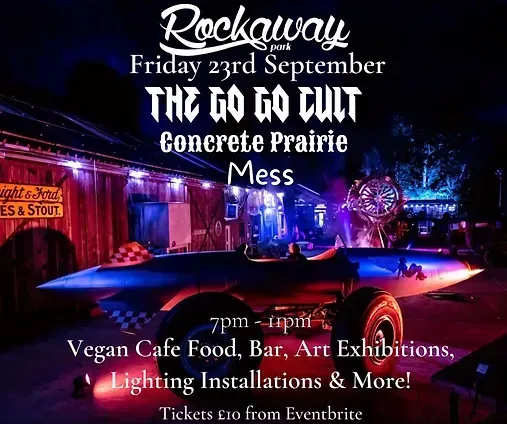 A poster for a rockaway event on september 23rd