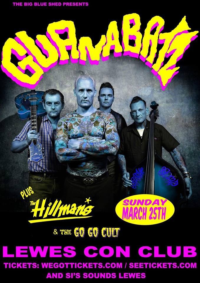 A group of men standing next to each other on a poster