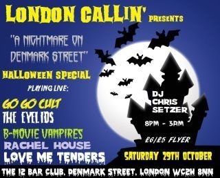 London callin presents a halloween special on saturday 29th october