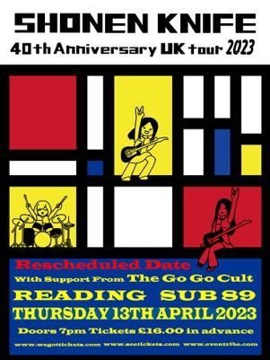 A poster for a 40th anniversary uk tour