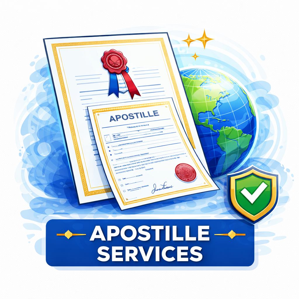 Apostille document certification services for international use for Frisco, Texas, or anywhere in DFW