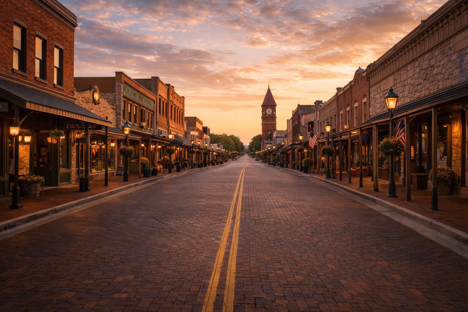 Fingerprinting services near historic Main Street, Grapevine, TX, and the DFW Airport area