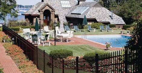 House pool fence – Branchburg, NJ - Eagle Fence Supply Inc
