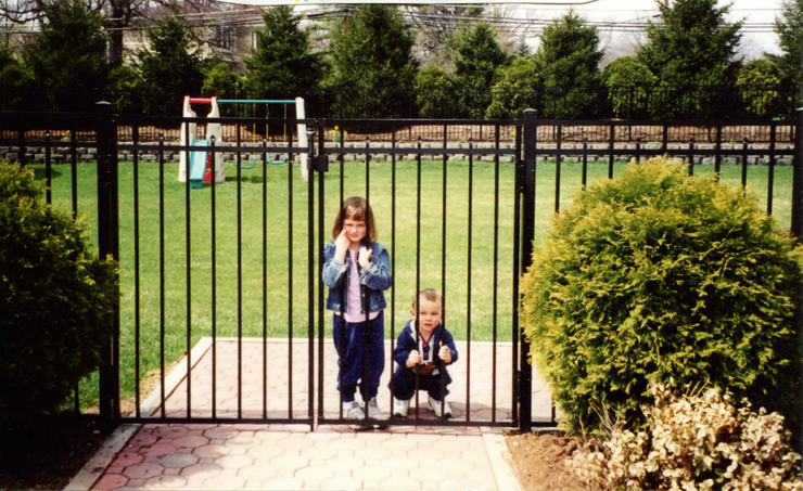Aluminum fences on a playground – Branchburg, NJ - Eagle Fence Supply Inc