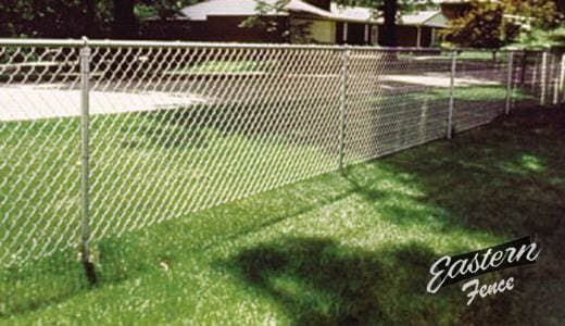 Backyard chain fence – Branchburg, NJ - Eagle Fence Supply Inc