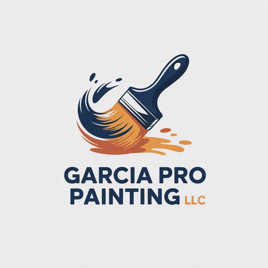 LocalSplash Painter logo with house and paint drips in blue, orange, and white