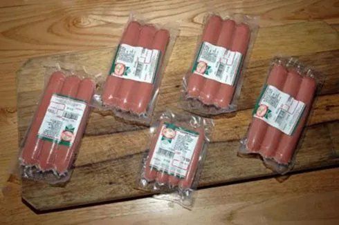 confezioni di würstel sottovuoto sardi