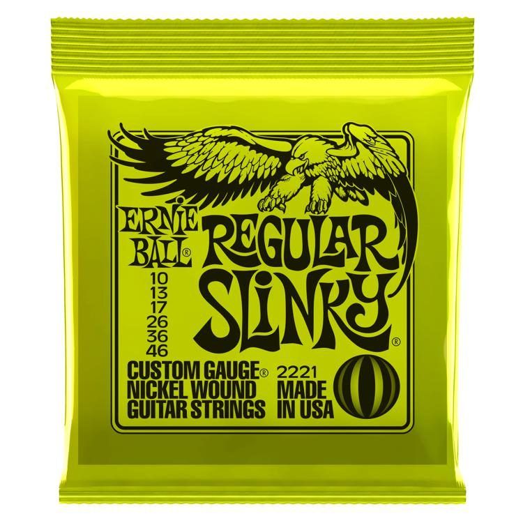 Ernie Ball Regular Slinky Electric Guitar Strings