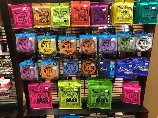 Electris Guitar Strings, Bass Strings, Top City Tech, Topka KS