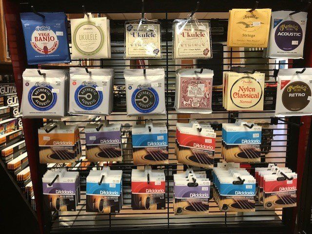 Acoustic Guitar Strings, Ukulele Strings, Top City Tech, Topka KS