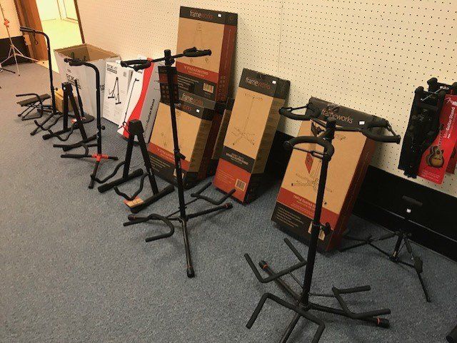 Guitar Stands, Top City Tech, Topka KS