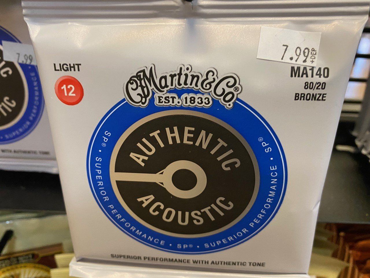 Martin Authentic Acoustic Guitar Strings