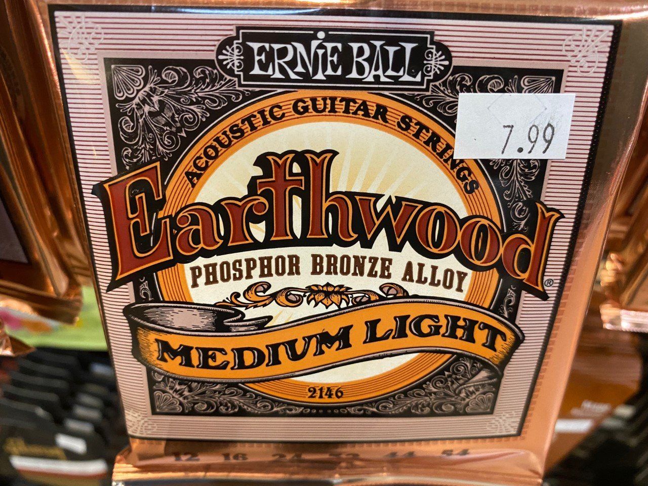 Ernie Ball Earthwood Acoustic Guitar Strings