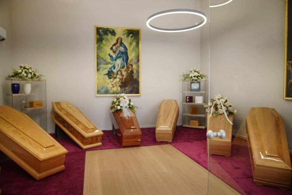 Wooden coffin cases