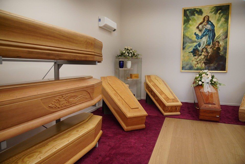 Allestimento camere ardenti