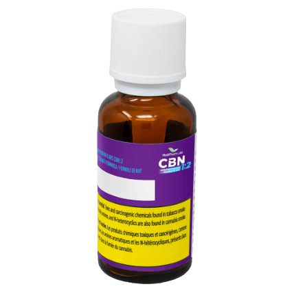 CBN 1:2 NightTime Formula Oil Bottle