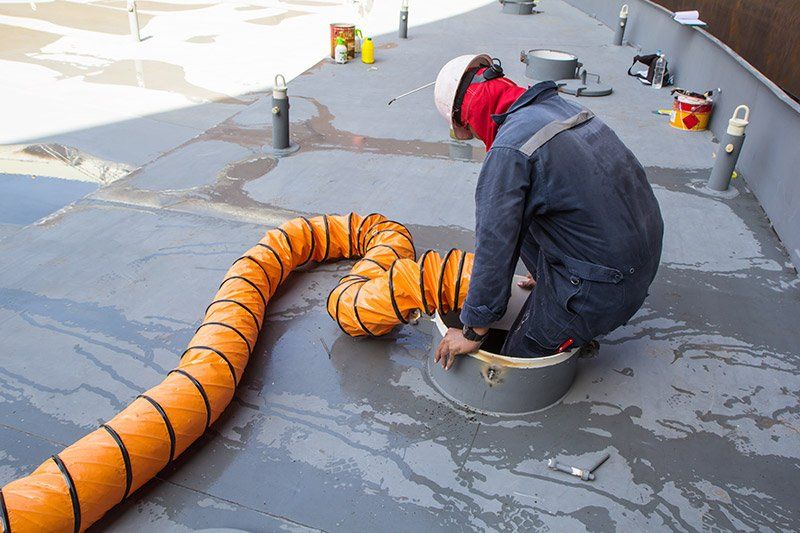 work in a confined space