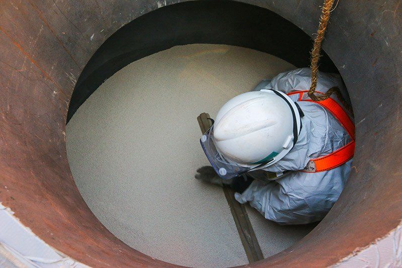 confined space clean up