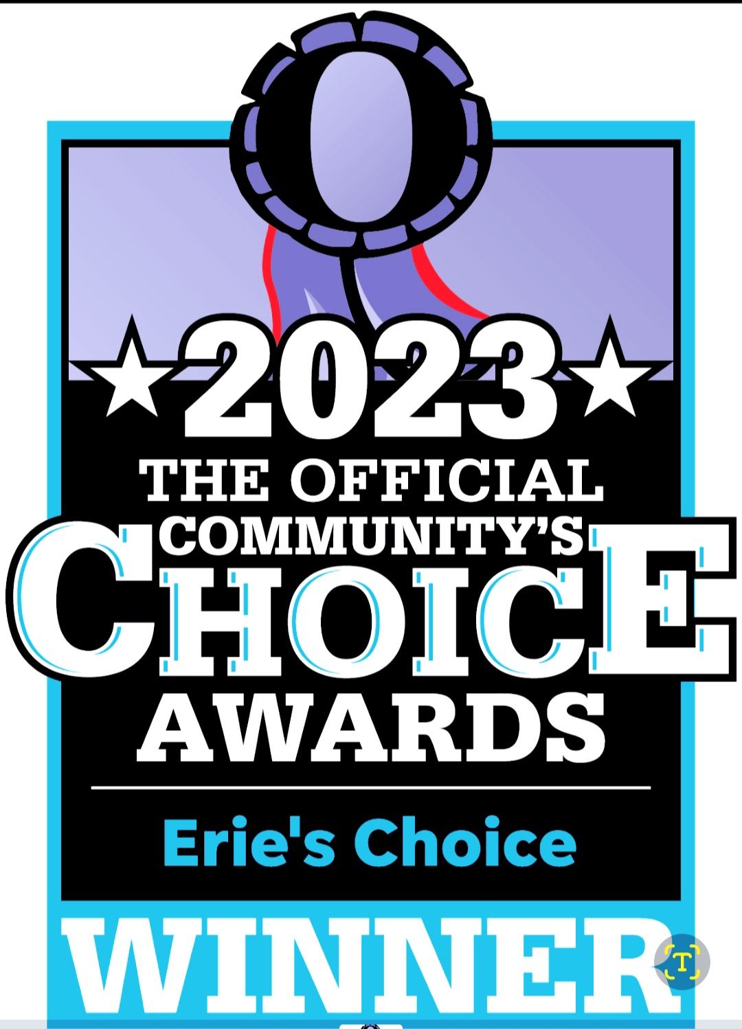 the official community 's choice awards erie 's choice winner
