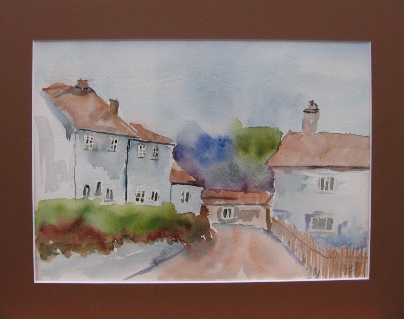 Engels straatje 55 x 43 cm