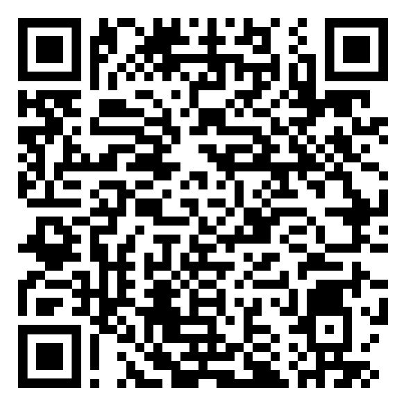 Ein schwarz-weißer QR-Code auf weißem Hintergrund.