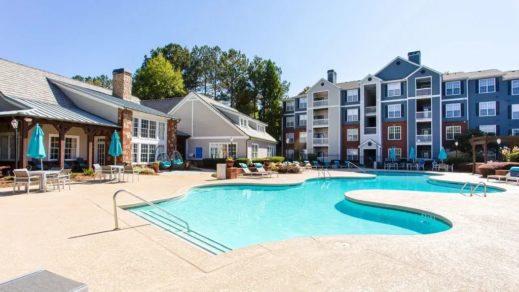 Sparkling Swimming Pool at Preserve at Mill Creek, Buford, Georgia