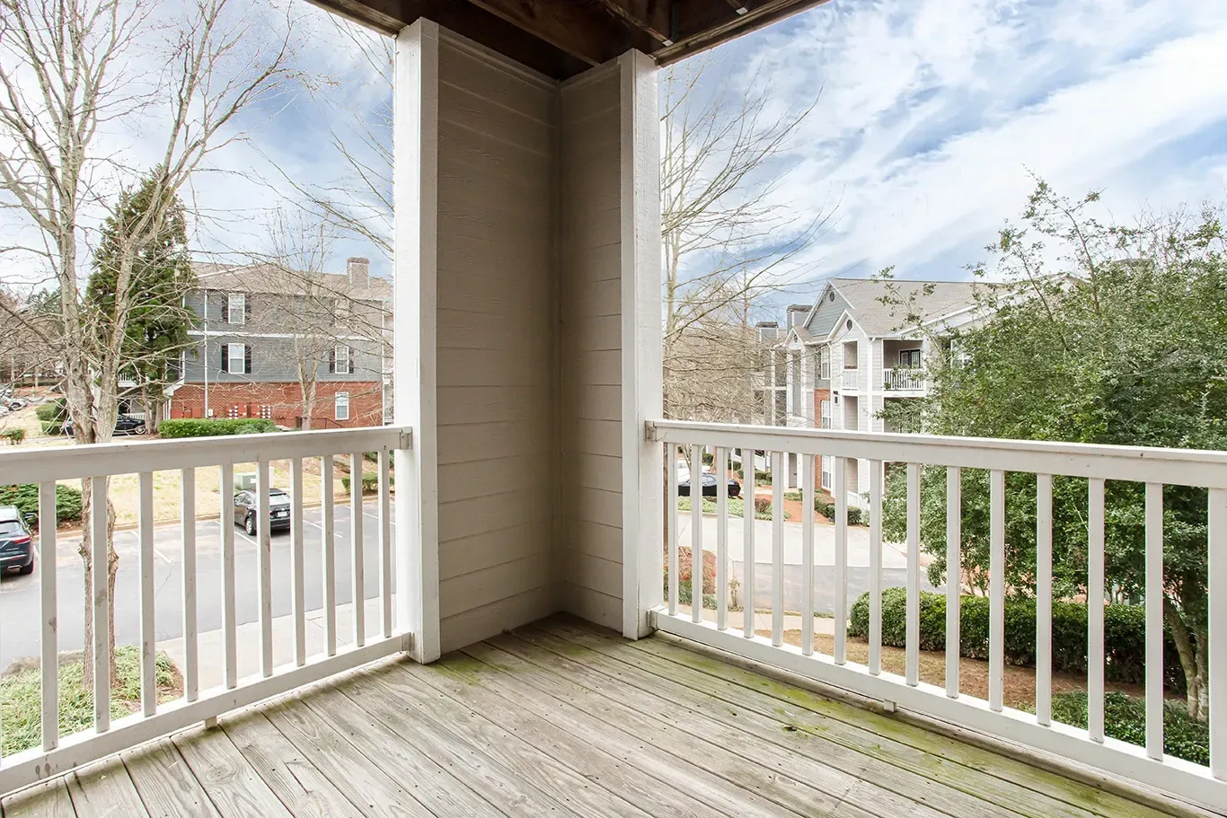 Private Apartment Balcony at Preserve at Mill Creek, Buford, GA 30519