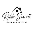 Logo: A house icon above the name "Rikki Surratt" with "NC & SC REALTOR®" below.