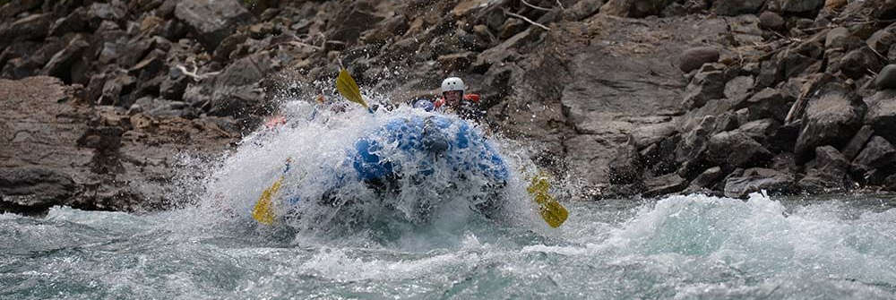whitewater rafting activity near bear creek guest ranch
