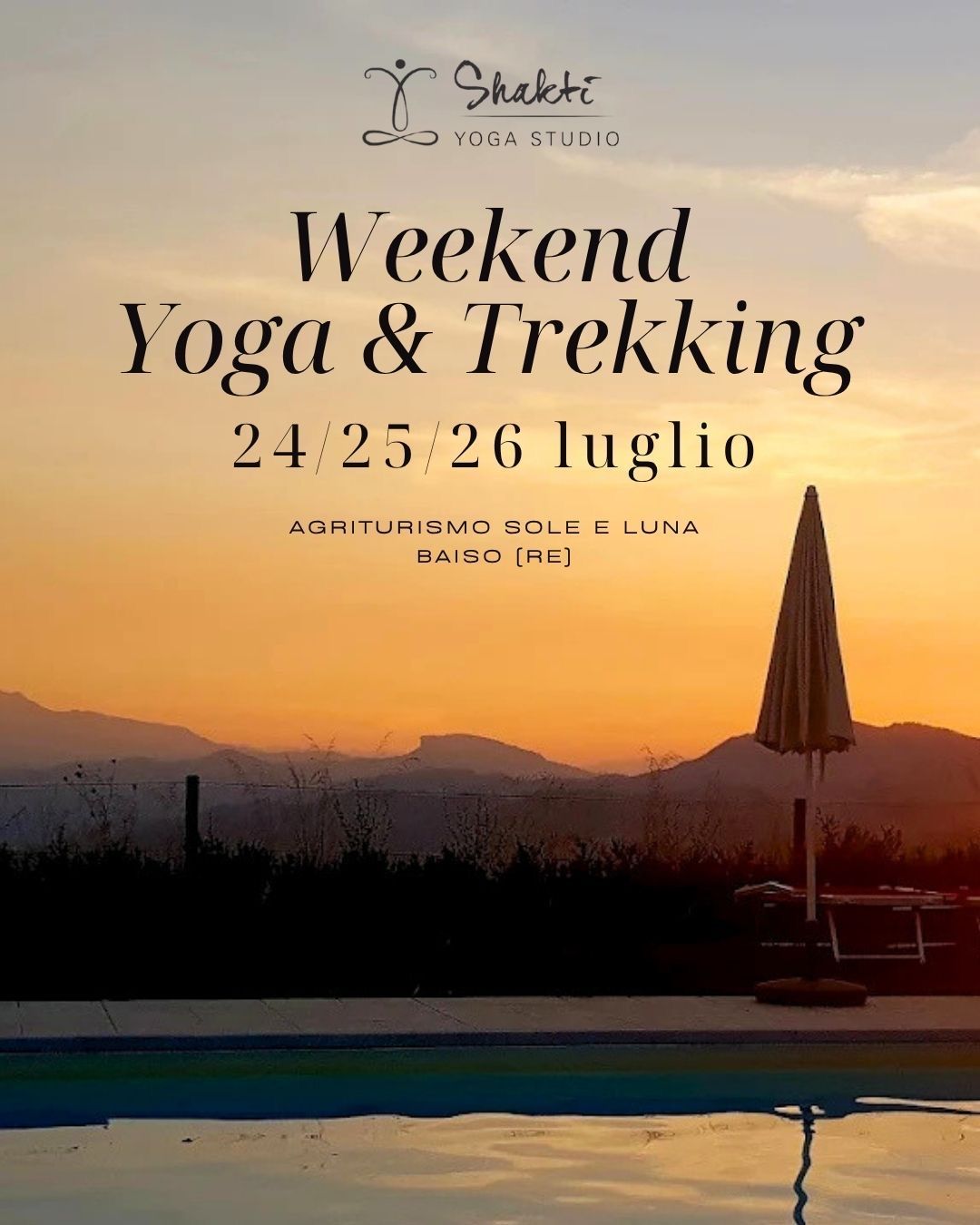 Evento di yoga e trekking con Shakti Yoga Studio
