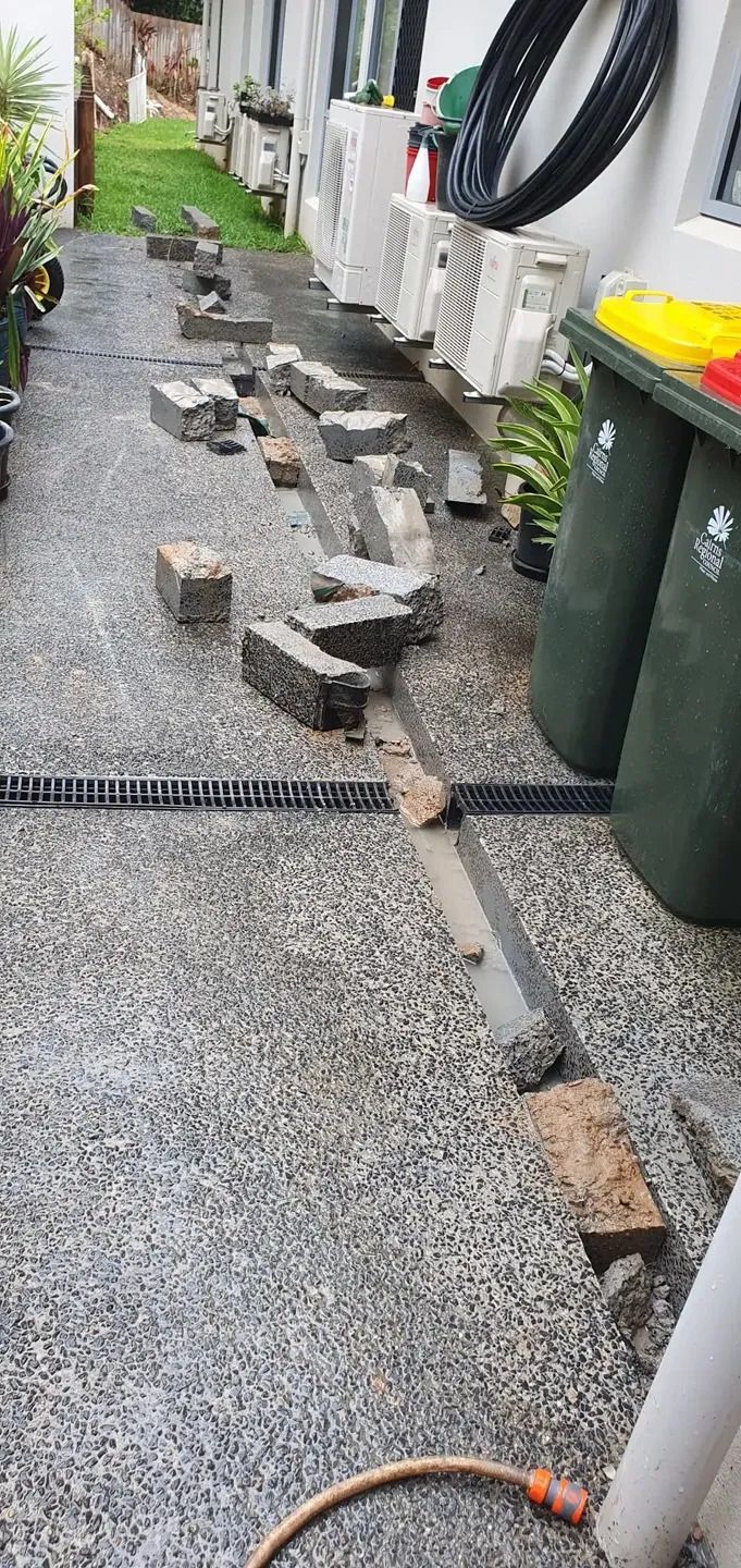 Pavement Cutting For Drainage — Pro Cut N Core In Manunda, QLD