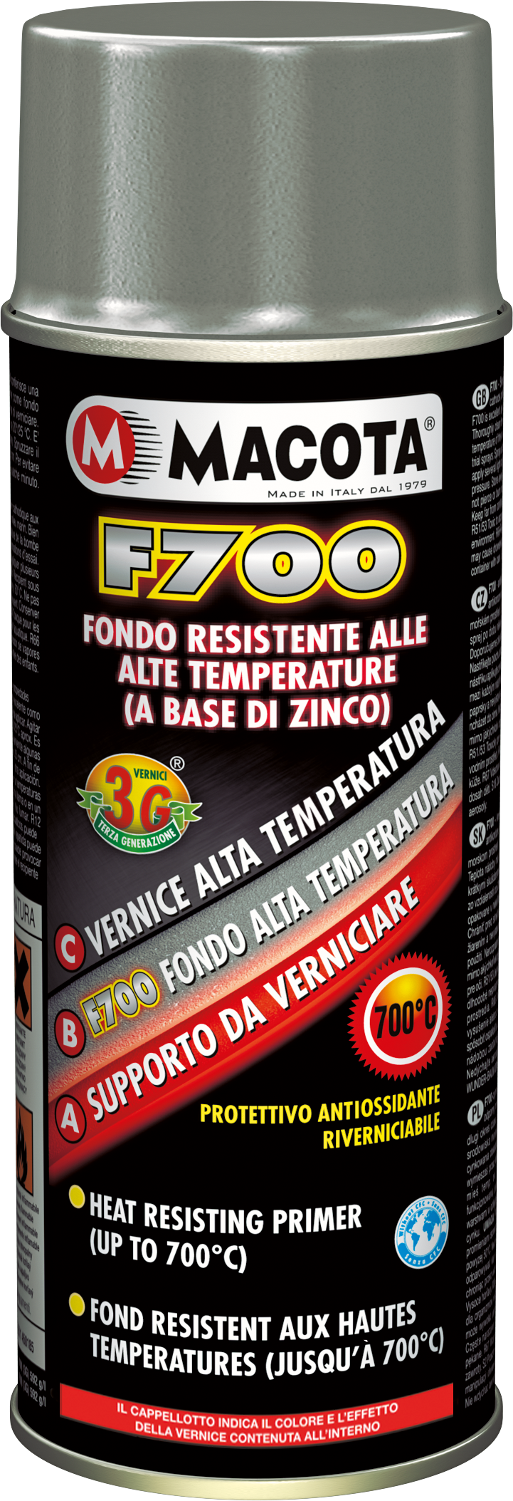 F700: Fondo per alte temperature