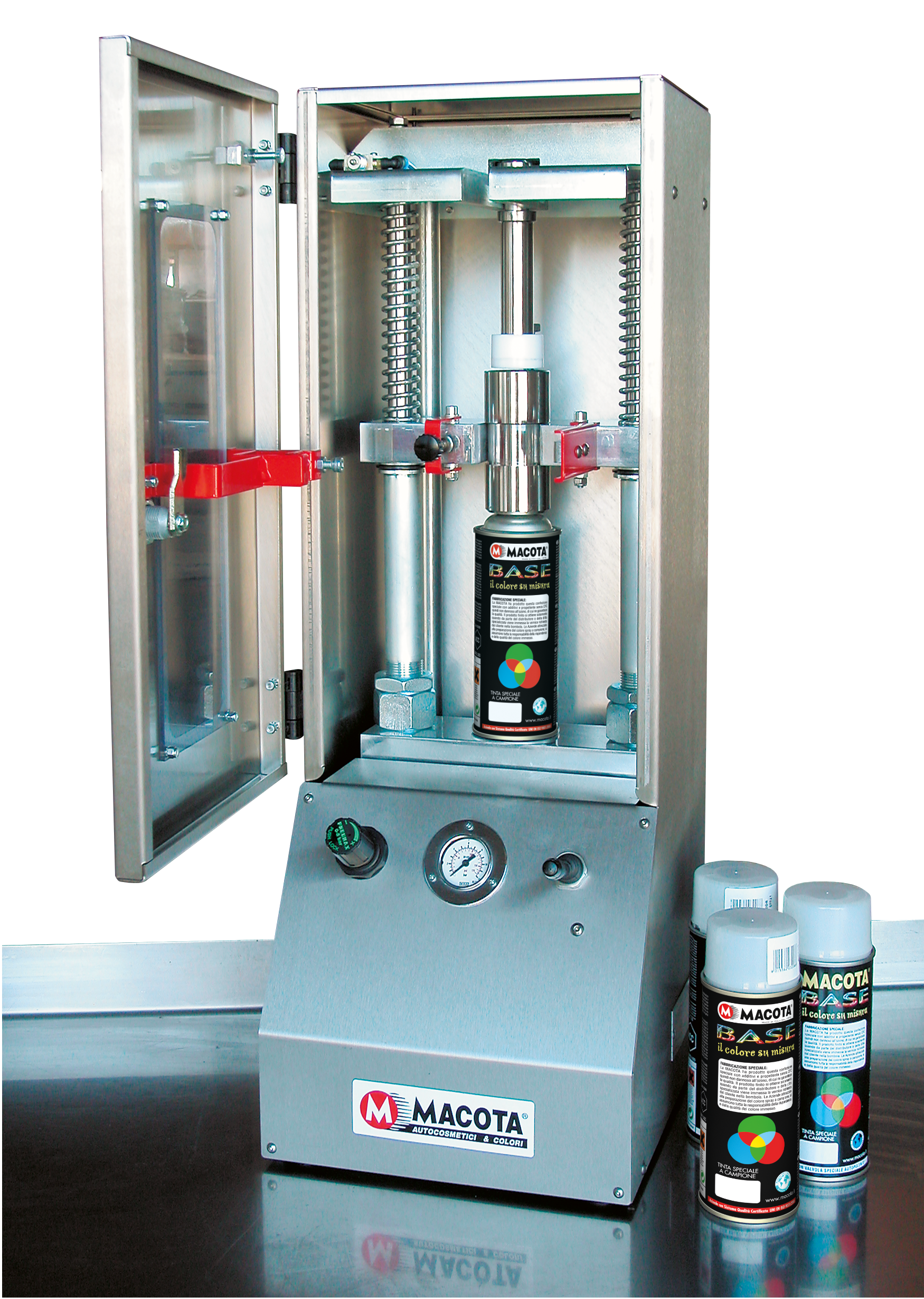 MACOSPRAY: Macchina riempitrice