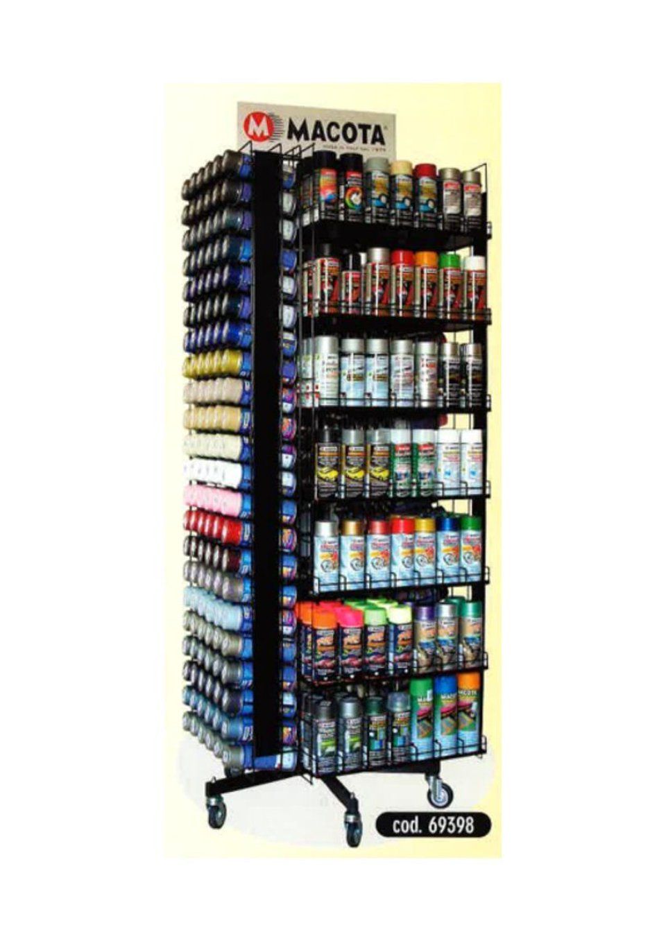 Espositore 4 facce (misto)