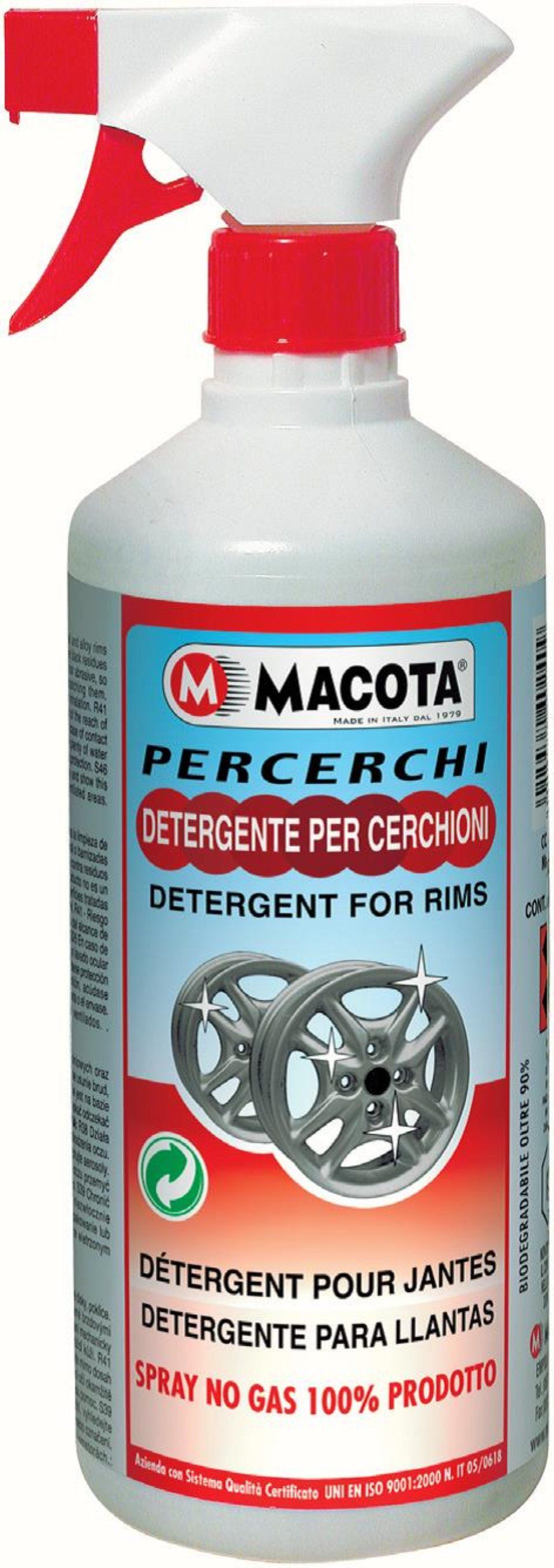 PERCERCHI: Detergente per cerchioni