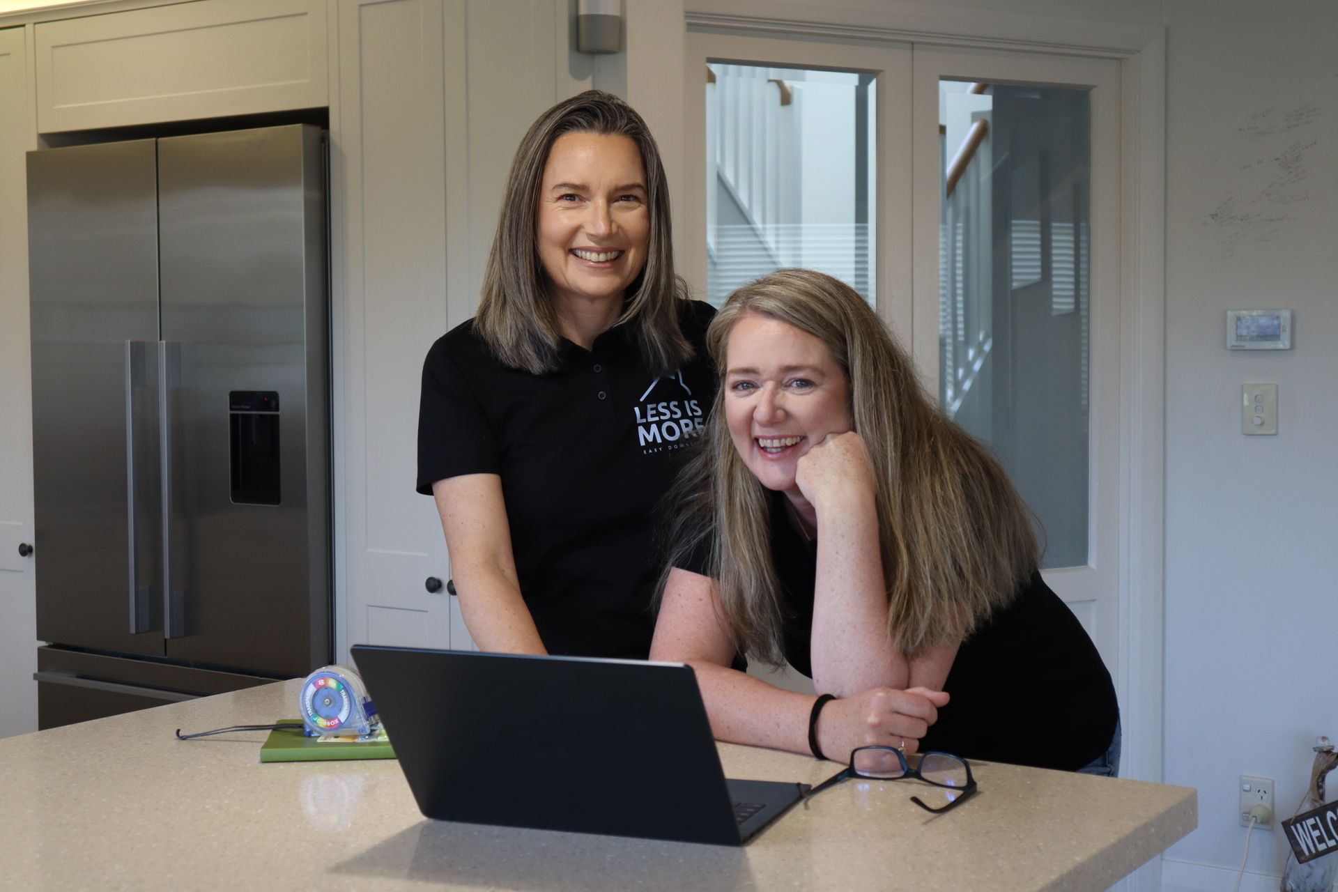 Rachel and Melissa are co-owners of Less is More