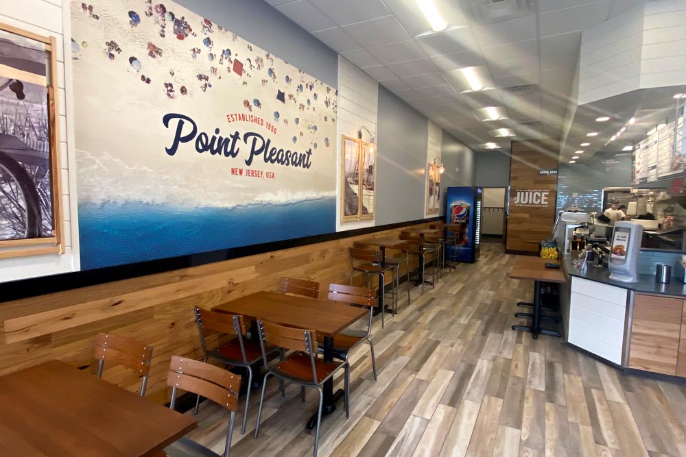 Jersey Mike's Interior DRC Construction North Olmsted OH