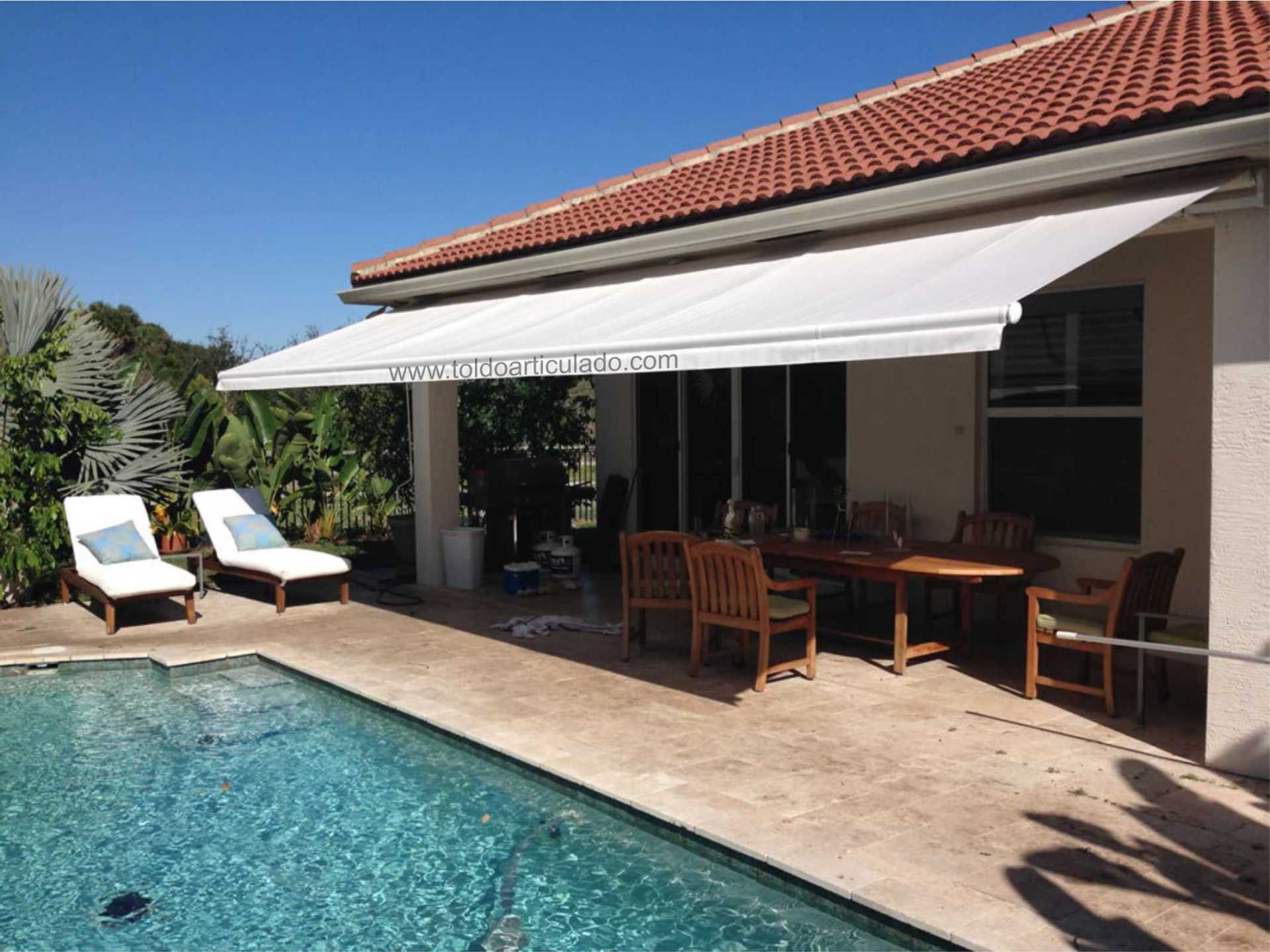 Toldo Articulado - como cuidar
