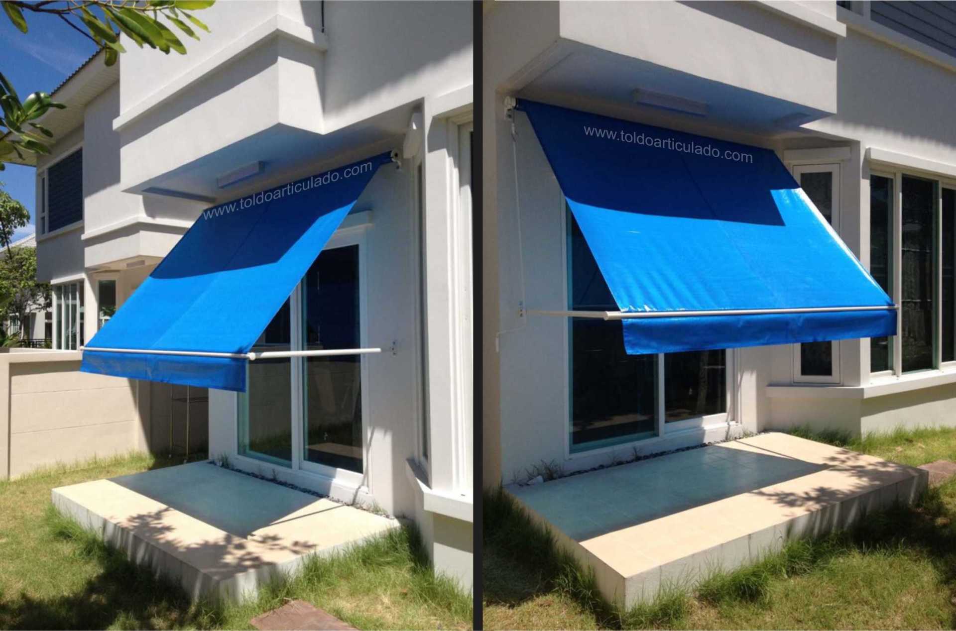 Toldo Retrátil Oferece Sombra Generosa nos dias quentes de verão.