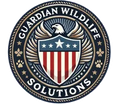Guardian Wildlife Solutions logo: an American shield with eagle, wings, and text.