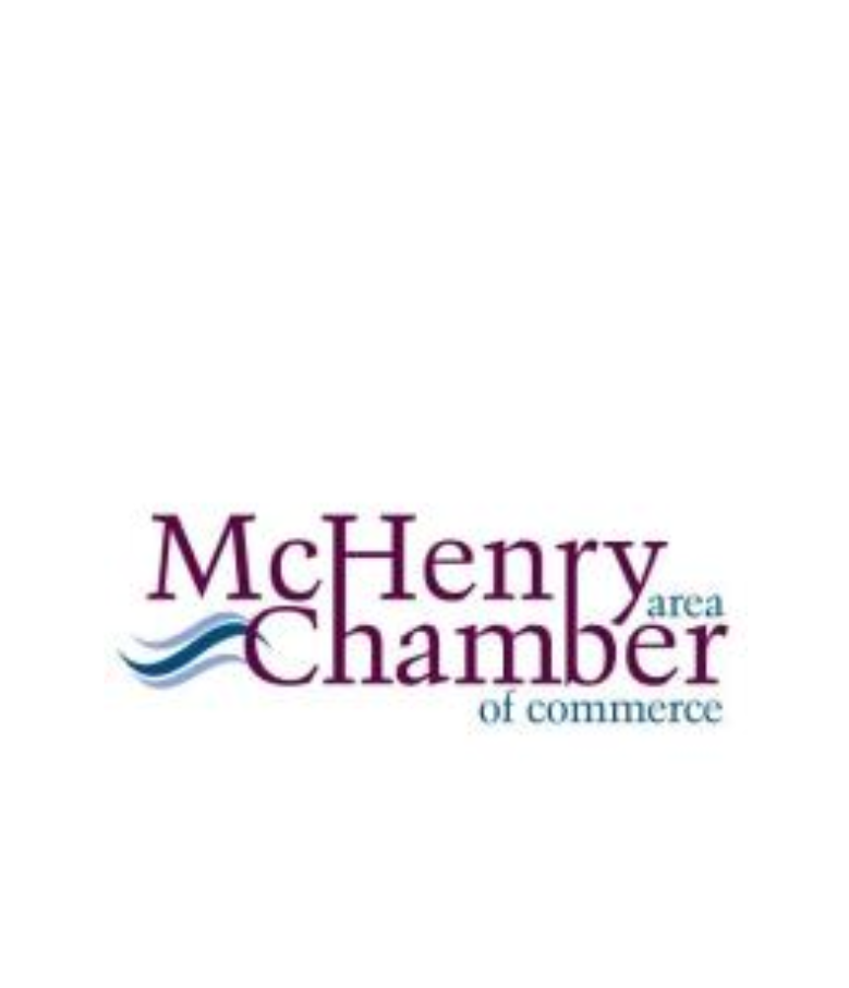 The logo for the mchenry area chamber of commerce