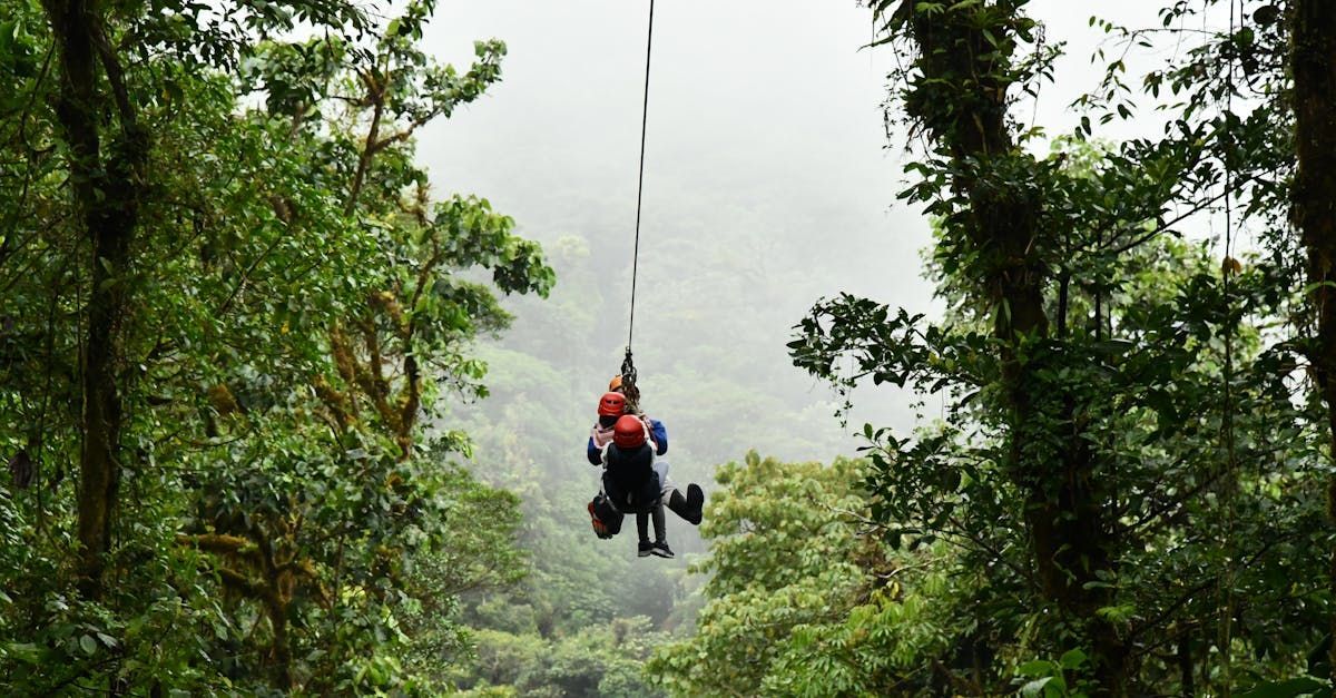zip wiring in Monteverde, Costa Rica