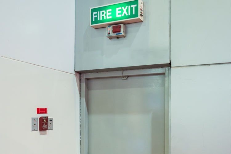 Fire Exit - Glass Installation in Wareham, MA