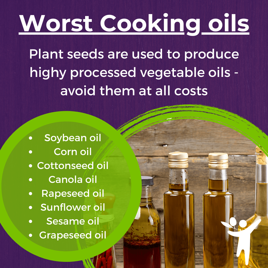 Worst cooking oils