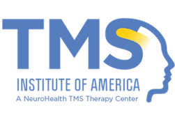 A logo for the institute of america a neurohealth tms therapy center