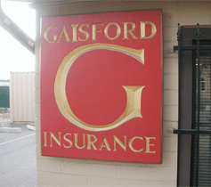 Gaisford Insurance Agency Sign